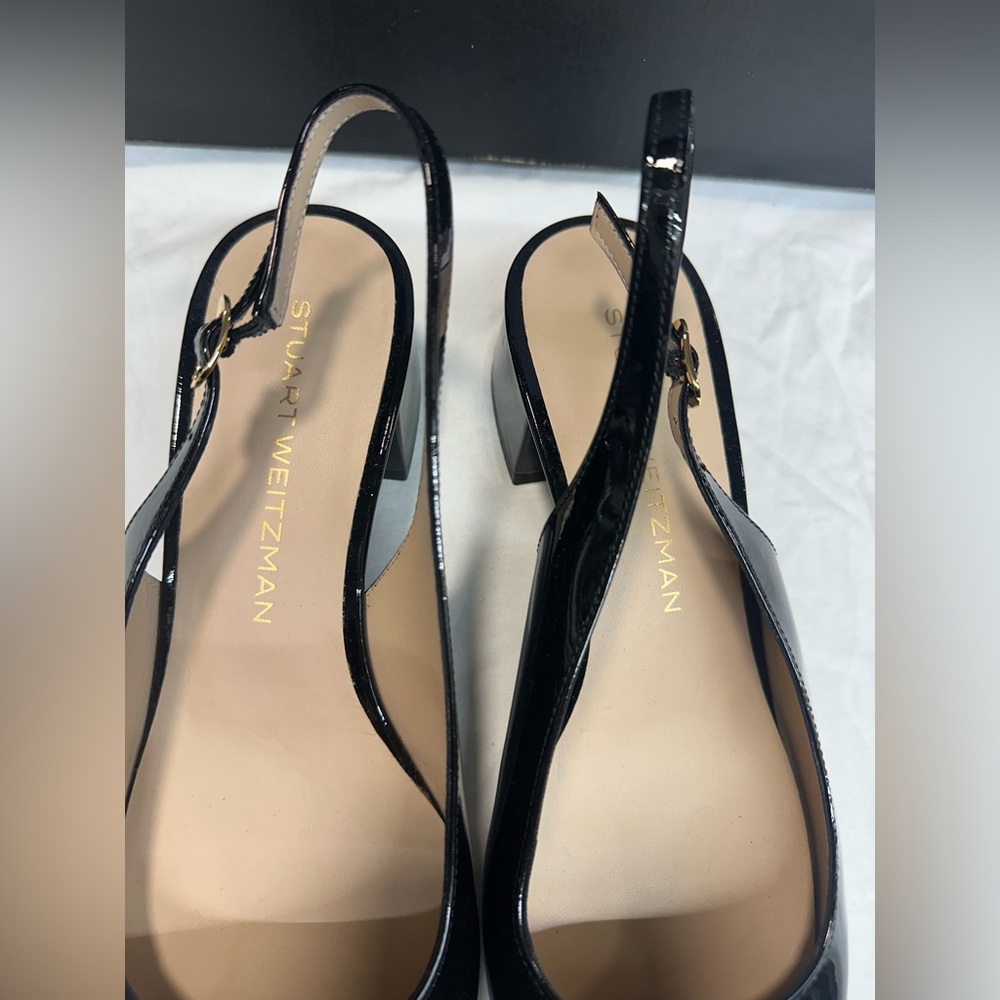 Stuart Weitzman Black Patent Leather Heels - Picture 4 of 7